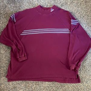 Adidas Men’s Maroon&Gray Sweater XXL